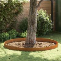 Tuin Grasperkafwerking Roestig 450 x 20 cm Cortenstaal