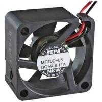 SEPA MF20C05L Axiaalventilator 5 V/DC 1.3 m³/h (l x b x h) 20 x 20 x 8 mm - thumbnail