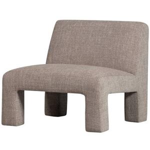 WOOOD Lavid Fauteuil - Polyester - Naturel - 73x74x84