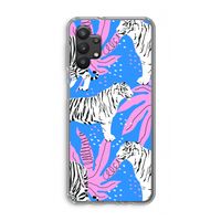 Tijger: Samsung Galaxy A32 5G Transparant Hoesje Tijger: Samsung Galaxy A32 5G Transparant Hoesje