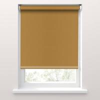 Leen Bakker - Fenstr Rolgordijn Stockholm Verduisterend - Oker (70002) - Polyester - Geel - 120x10x10 Cm