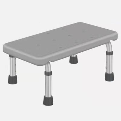 Lichtgewicht antislip matje douche kruk Safety Step kruk (grijs)