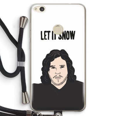 Let It Snow: Huawei Ascend P8 Lite (2017) Transparant Hoesje met koord