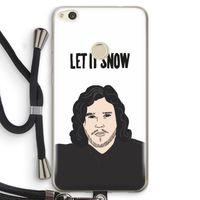 Let It Snow: Huawei Ascend P8 Lite (2017) Transparant Hoesje met koord