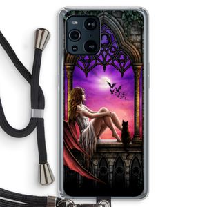Kinderen van de nacht: Oppo Find X3 Transparant Hoesje met koord