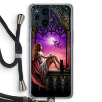 Kinderen van de nacht: Oppo Find X3 Transparant Hoesje met koord