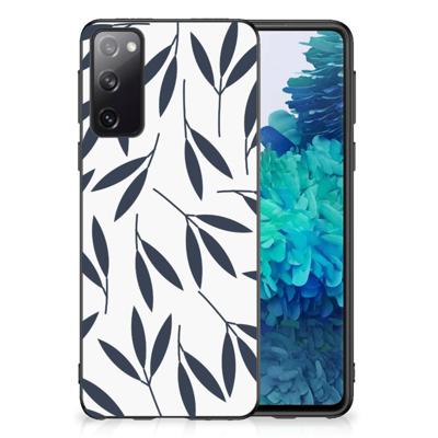 Samsung Galaxy S20 Skin Case Leaves Blue