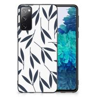 Samsung Galaxy S20 Skin Case Leaves Blue