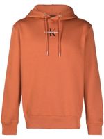 Calvin Klein Jeans hoodie à logo imprimé - Orange