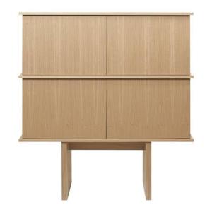 ferm LIVING Stilt Opbergkast - Double - Natural Oak