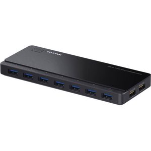 TP-LINK UH720 USB 3.2 Gen 1-hub 7 + 2 poorten Met snellaadpoort Zwart