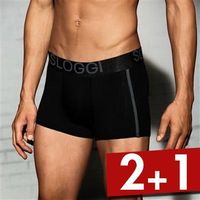 Sloggi 2 stuks For Men Black Hipster * Actie * - thumbnail