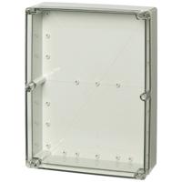 Fibox Enclosure, PC Clear transparent cover (quick-locking) 7022900 Universele behuizing 300 x 230 x 110 Polycarbonaat Grijs-wit (RAL 7035) 1 stuk(s)