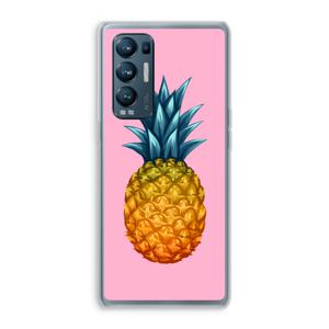 Grote ananas: Oppo Find X3 Neo Transparant Hoesje