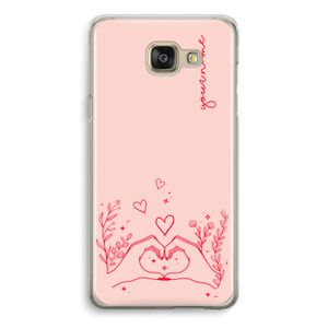 Love is in the air: Samsung Galaxy A5 (2016) Transparant Hoesje