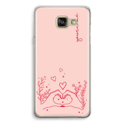 Love is in the air: Samsung Galaxy A5 (2016) Transparant Hoesje