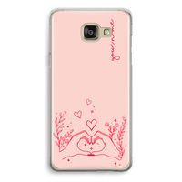 Love is in the air: Samsung Galaxy A5 (2016) Transparant Hoesje