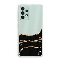 Gouden marmer: Samsung Galaxy A52s 5G Transparant Hoesje