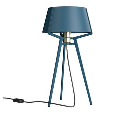 Tonone Bella Tafellamp - Blauw - Messing Tonone Bella Tafellamp - Blauw - Messing