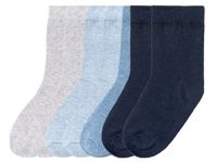 lupilu Peuters jongens sokken, 7 paar, met hoog gehalte aan bio-katoen