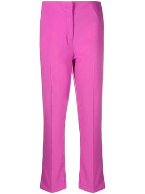 Patrizia Pepe pantalon de tailleur à coupe courte - Violet