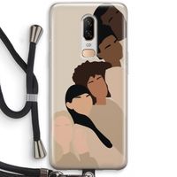 Sweet creatures: OnePlus 6 Transparant Hoesje met koord