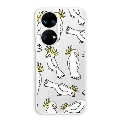 Papegaai: Huawei P50 Transparant Hoesje
