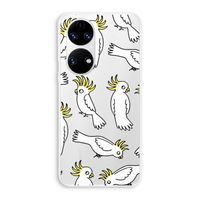 Papegaai: Huawei P50 Transparant Hoesje