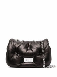 Maison Margiela sac porte épaule Glam Slam Flap médium - Noir