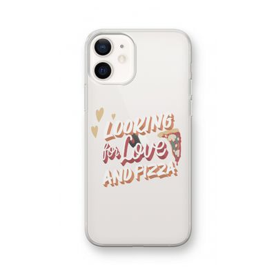 Pizza is the answer: iPhone 12 Transparant Hoesje