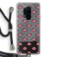 Lipjes: OnePlus 8 Pro Transparant Hoesje met koord