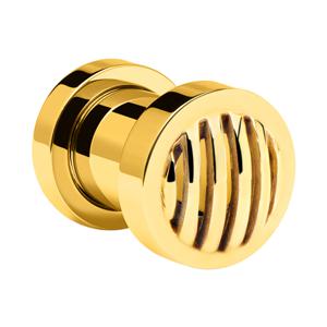 Tunnel Verguld chirurgisch staal 316L Tunnels & Plugs