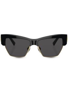 Dolce & Gabbana Eyewear lunettes de soleil à monture papillon - Noir