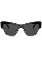Dolce & Gabbana Eyewear lunettes de soleil à monture papillon - Noir