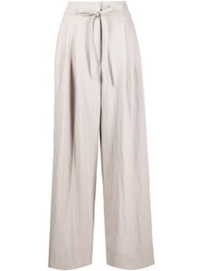 3.1 Phillip Lim pantalon palazzo à taille haute - Gris