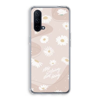 Daydreaming becomes reality: OnePlus Nord CE 5G Transparant Hoesje