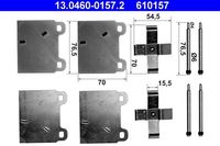 Accessoireset, schijfremblok 13046001572