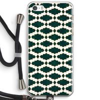 Moroccan tiles: iPhone 5 / 5S / SE Transparant Hoesje met koord