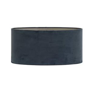 Light & Living Lampenkap Ovaal Velours - Dusty Blue - 45x21x22cm