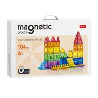 Magnetische Bouwset - 104dlg. Magnetische Bouwset - 104dlg.
