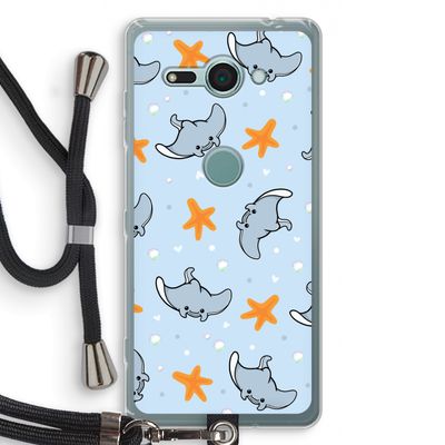 Manta: Sony Xperia XZ2 Compact Transparant Hoesje met koord