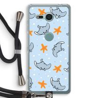 Manta: Sony Xperia XZ2 Compact Transparant Hoesje met koord