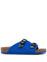 Birkenstock sandales Arizona en daim - Bleu