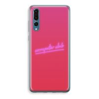 Vice Glow: Huawei P20 Pro Transparant Hoesje