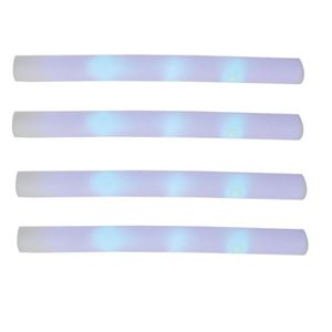 Set van 8x stuks party lichtstaaf met LED licht 48 cm - Lichtgevende feest decoraties