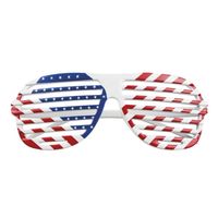 Amerika USA thema lamellen verkleed thema bril   -