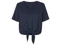 esmara Dames blouse (M (40/42), Marineblauw) - thumbnail