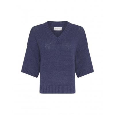 MSCH - Blauw | Dames | Trui | Blauw | S/M | regular | Kamst mode