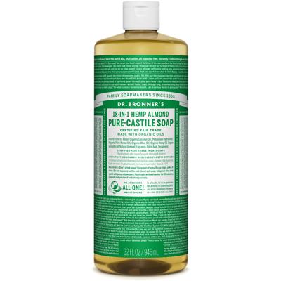 Dr. Bronner's Almond 18-in-1 Pure-Castile Soap 945ml