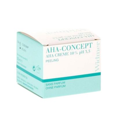 Louis Widmer Crème AHA 10% Zonder Parfum 50ml